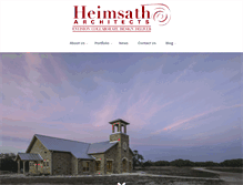 Tablet Screenshot of heimsath.com